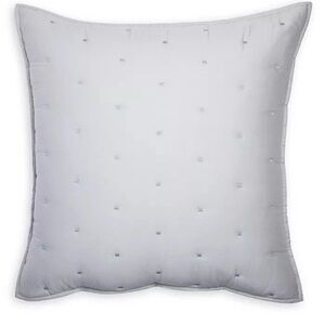 SKY TUFTED QUILTED EURO SHAMS GRAY SET OF 2